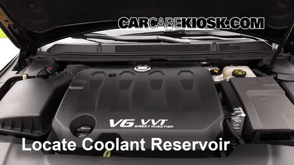 2013 Cadillac XTS 3.6L V6 Antigel (Liquide de Refroidissement) Vérifiez le niveau d'antigel
